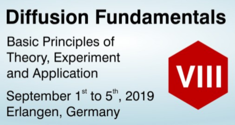 Zum Artikel "Diffusion Fundamentals VIII – Erlangen, 1. bis 5. September"