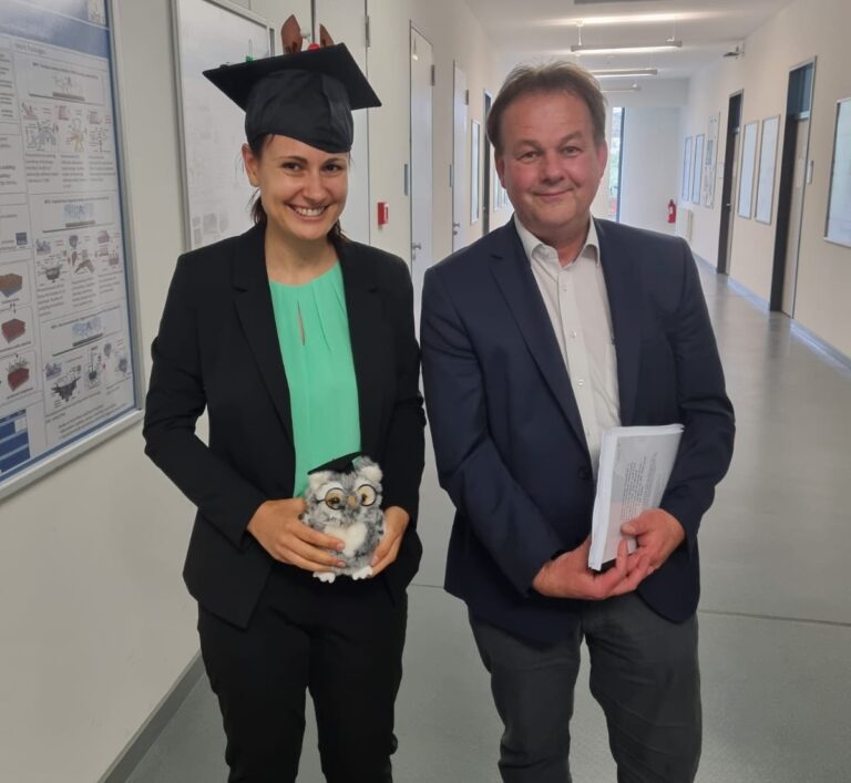 Erfolgreiche Verteidigung der Doktorarbeit von Carola Vorndran