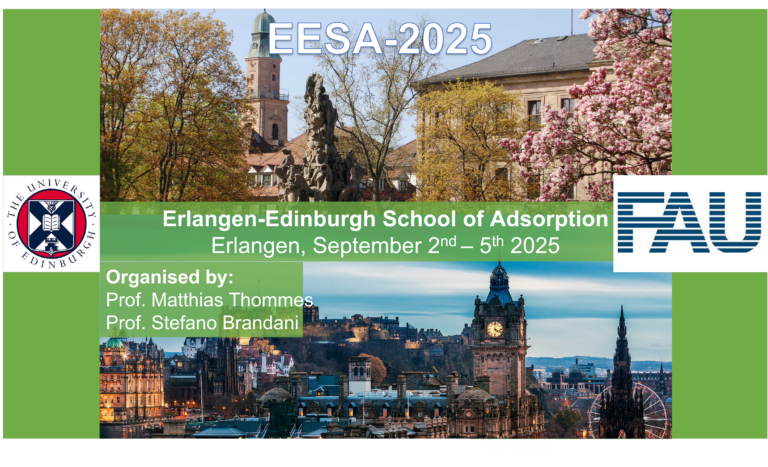 Erlangen-Edinburgh School of Adsorption 2025