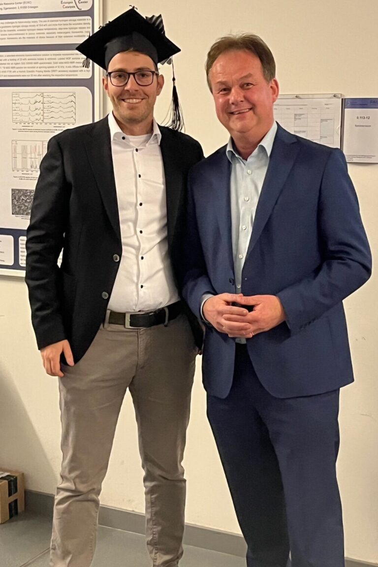 Erfolgreiche Verteidigung der Doktorarbeit von Simon Eder